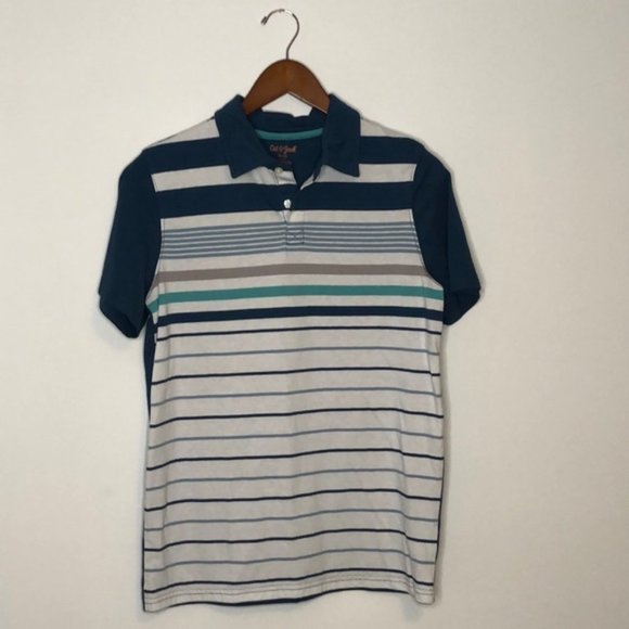 CAT & JACK | Striped Polo Shirt - Picture 1 of 3